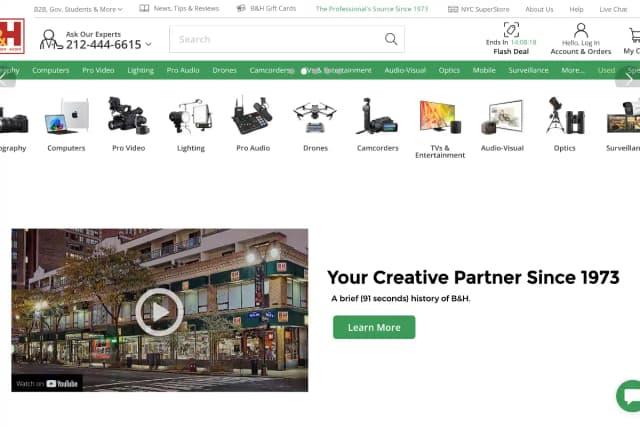 B&H Photo Video