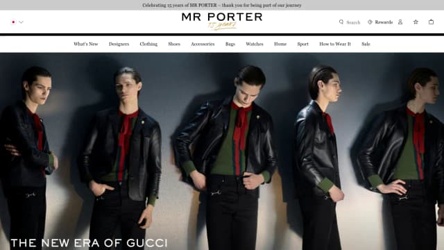 MR PORTER（ミスターポーター）