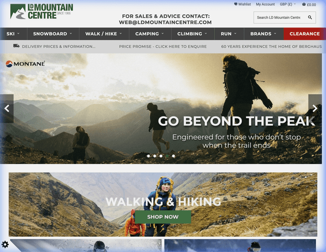 LD Mountain Centre スクリーンショット